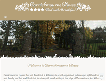Tablet Screenshot of carrickmournehouse.com
